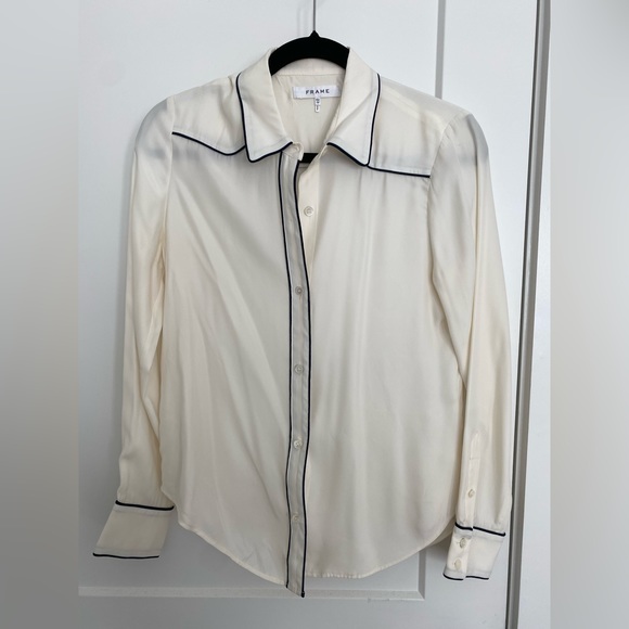Frame Denim Tops - Frame silk shirt. Size XS